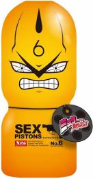 NipporiGift "SEX PISTONS No.6" Good Pleasure Gimmick Cup Onahole/ Japanese Masturbator