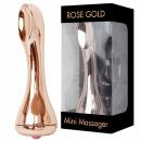 TOAMI "Rose Gold Mini Massager" Compact Size Japanese Vibrator