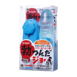WORLD "Tatsunda Joe Clear Blue" Small Body BUT High Power Vibrator Japanese Massager