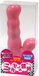 WORLD "Milky Adventure Pink" Clitorial Snug Fit Vibrator Japanese Massager