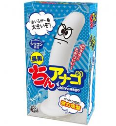 A-ONE "Chin-anago L" Japanese Soft Silicone Stick Dildo with Sucker