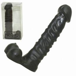 TOAMI Hakoiri Arab LL size Black" Japanese Dildo Toy