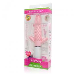 SSI-JAPAN "Pink Vibe CLIDENMA" Portio Vaginalis Uteri and Clitorals Stimulation Vibrator Japanese Ma