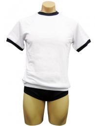 A-ONE Japanese School Gym Suit Costume T-shirt Bulma and Socks for Otokonoko Guys