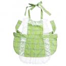 A-ONE Japanese Apron Green For "LOVE BODY COCO"