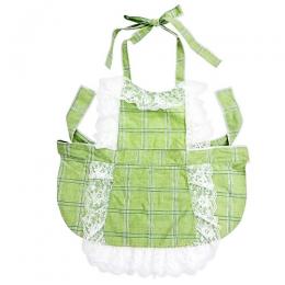 A-ONE Japanese Apron Green For "LOVE BODY COCO"
