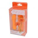 merci "Puryum Orange" Cute Shaped Body Vibrator Japanese Massager