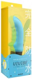 PPP "VIVIBE light blue" Completely waterproof Vibrator Japanese Massager