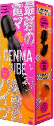 PPP "DENMA VIBE" black Completely waterproof Warm feeling type Vibrator Japanese Massager