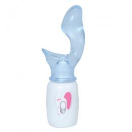 merci "Baby Orga Clear Blue" Cute Mini Size Vibrator Japanese Massager