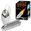 TOAMI "THRUSTING BULLET Silver" Vertical Movement Piston Vibrator Japanese Massager