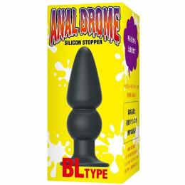 YELOLAB "ANAL DROME BL-TYPE" Japanese Anal Silicon Stopper with Sucker