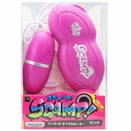 PRIME "SCAMP Pink" Finger Jog Dial Vibrator Japanese Massager