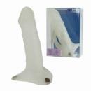 TOAMI Japanese Penis Sack Dildo "Big Partner White Hard"